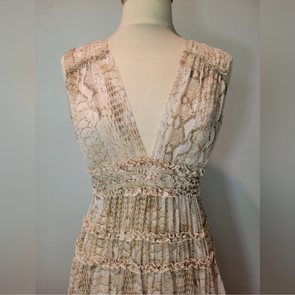 Animal print lined maxi nwt (8)